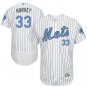 Men/Youth's New York Mets #33 Matt Harvey White Father's Day Flexbase Jersey