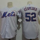 Men/Youth's New York Mets #52 Yoenis Cespedes White Cool Base Jersey
