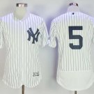 Men/Youth's New York Yankees #5 Joe Dimaggio White Flexbase Jersey