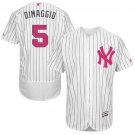 Men/Youth's New York Yankees #5 Joe Dimaggio White Mother's Day Flexbase Jersey