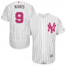 Men/Youth's New York Yankees #9 Roger Maris White Mother's Day Flexbase Jersey