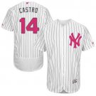 Men/Youth's New York Yankees #15 Thurman Munson White Mother's Day Flexbase Jersey