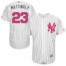 Men/Youth's New York Yankees #23 Don Mattingly White Mother's Day Flexbase Jersey