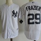 Men/Youth's New York Yankees #29 Frazier M&N Throwback White Jersey