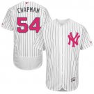 Men/Youth's New York Yankees #54 Aroldis Chapman White Mother's Day Flexbase Jersey