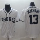 Men/Youth's Padres 13 Manny Machado White Cool Base Jersey