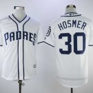 Men/Youth's Padres 30 Eric Hosmer White Cool Base Jersey