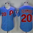 Men/Youth's Philadelphia Phillies #20 Mike Schmidt Blue 1983 Throwback Jersey