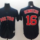 Men/Youth's Red Sox 16 Andrew Benintendi Navy Cool Base Jersey