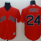 Men/Youth's Red Sox 24 David Price Red Cool Base Jersey