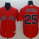 Men/Youth's Red Sox 25 Steve Pearce Red Cool Base Jersey