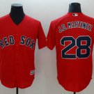Men/Youth's Red Sox 28 J.D. Martinez Red Cool Base Jersey