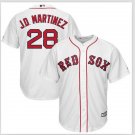 Men/Youth's Red Sox 28 J.D. Martinez White Cool Base Jersey