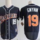 Men/Youth's San Diego Padres #19 Tony Gwynn Navy 1998 Cooperstown Jersey