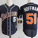 Men/Youth's San Diego Padres #51 Trevor Hoffman 1998 Cooperstown Jersey