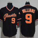 Men/Youth's San Francisco Giants #9 Matt Williams Black M&N Throwback Jersey
