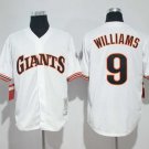 Men/Youth's San Francisco Giants #9 Matt Williams White M&N Throwback Jersey