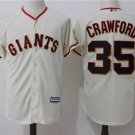 Men/Youth's San Francisco Giants #35 Brandon Crawford Cream Alternate Jersey
