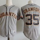 Men/Youth's San Francisco Giants #35 Brandon Crawford Gray Flexbase Jersey