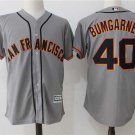 Men/Youth's San Francisco Giants #40 Madison Bumgarner Gray Alternate Jersey