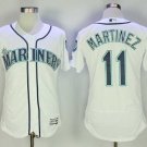 Men/Youth's Seattle Mariners #11 Edgar Martinez White Flexbase Jersey