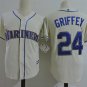 Men/Youth's Seattle Mariners #24 Ken Griffey Cream Jersey