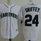 Men/Youth's Seattle Mariners #24 Ken Griffey White Jersey