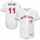 Men/Youth's Toronto Blue Jays #11 Kevin Pillar White Mother's Day Flexbase Jersey