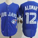 Men/Youth's Toronto Blue Jays #12 Roberto Alomar Blue 1993 Cooperstown Jersey