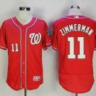 Men/Youth's Washington Nationals #11 Ryan Zimmerman Red Flexbase Jersey