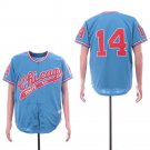 Men/Youth's White Sox 14 Bill Melton Light Blue 1972 Throwback Jersey