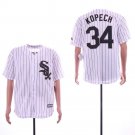 Men/Youth's White Sox 34 Michael Kopech White Cool Base Jersey