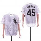 Men/Youth's White Sox 45 Michael Jordan White Cool Base Jersey