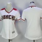 Women Arizona Diamondbacks Blank White Sedona Jersey