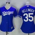 Women Los Angeles Dodgers #35 Cody Bellinger Blue Cool Base Jersey