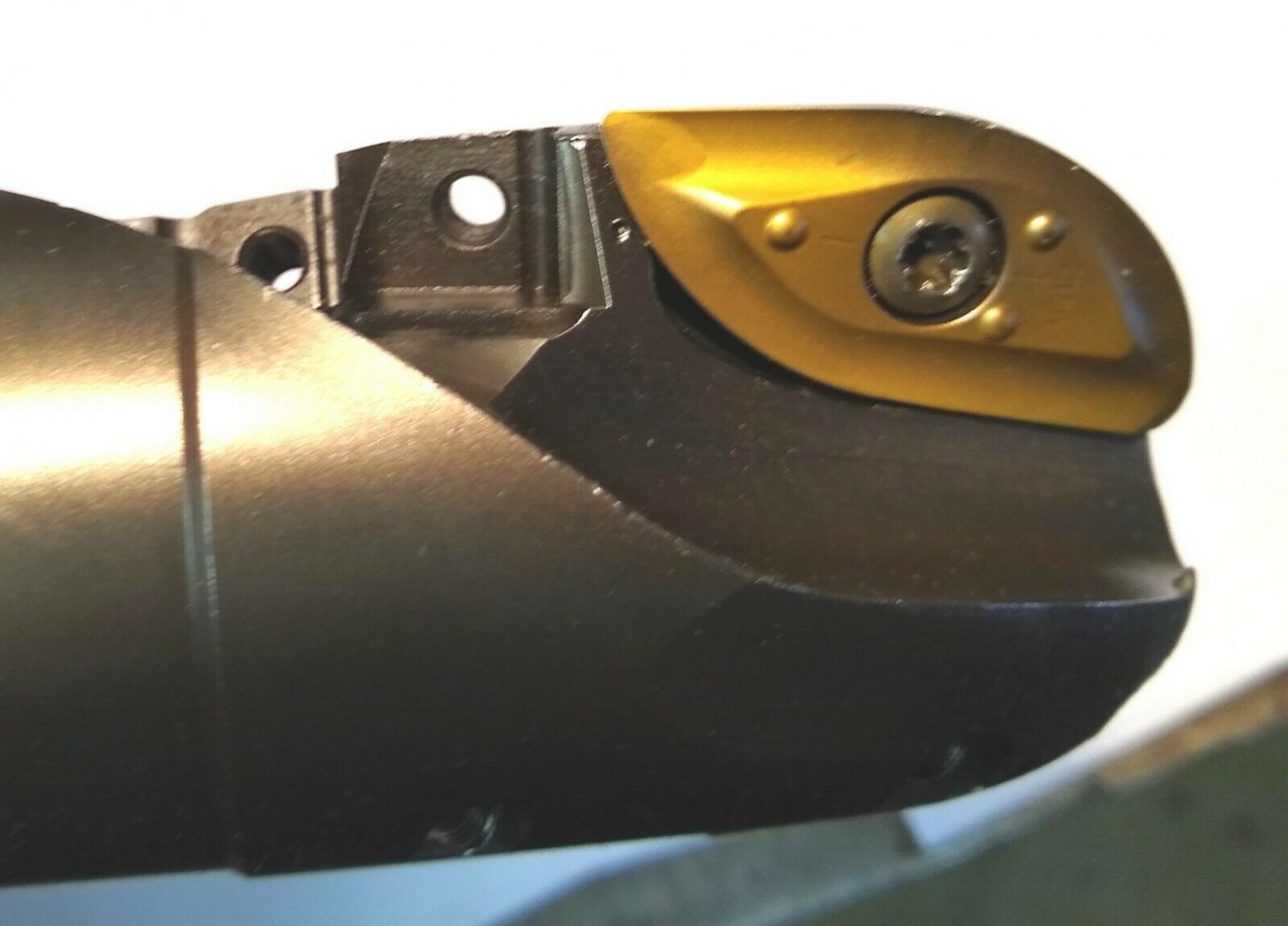 2" GKi Ball Nose Carbide Indexable Inserts End Mill Cutter Tool 8" Long