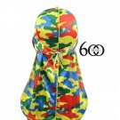 DuRag CAMO yello Wave Cap for men bape