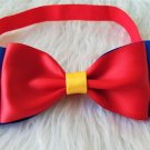 Snow White inspired Bow Elastic Band Girls Hair Accessories