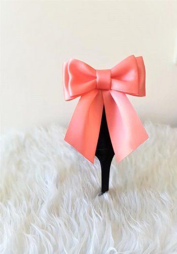 Shoe Bow Premium Satin Shoe Clip Women Shoe Accessories