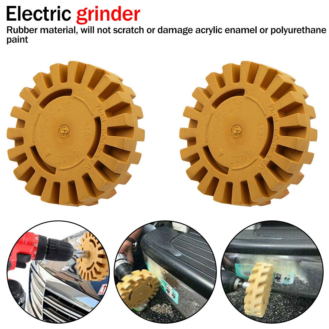 Decal Eraser Removal Wheel Kit