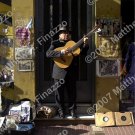 Tango Guitarist in Doorway 4 x 6"