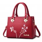 Ladies handbags fashion Embroidered leather