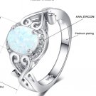 Australia Fire Opal Ring Wedding Engagement ,Ring