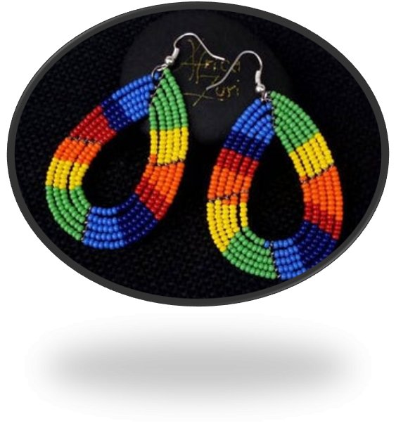 Maasai beads earrings (assorted)