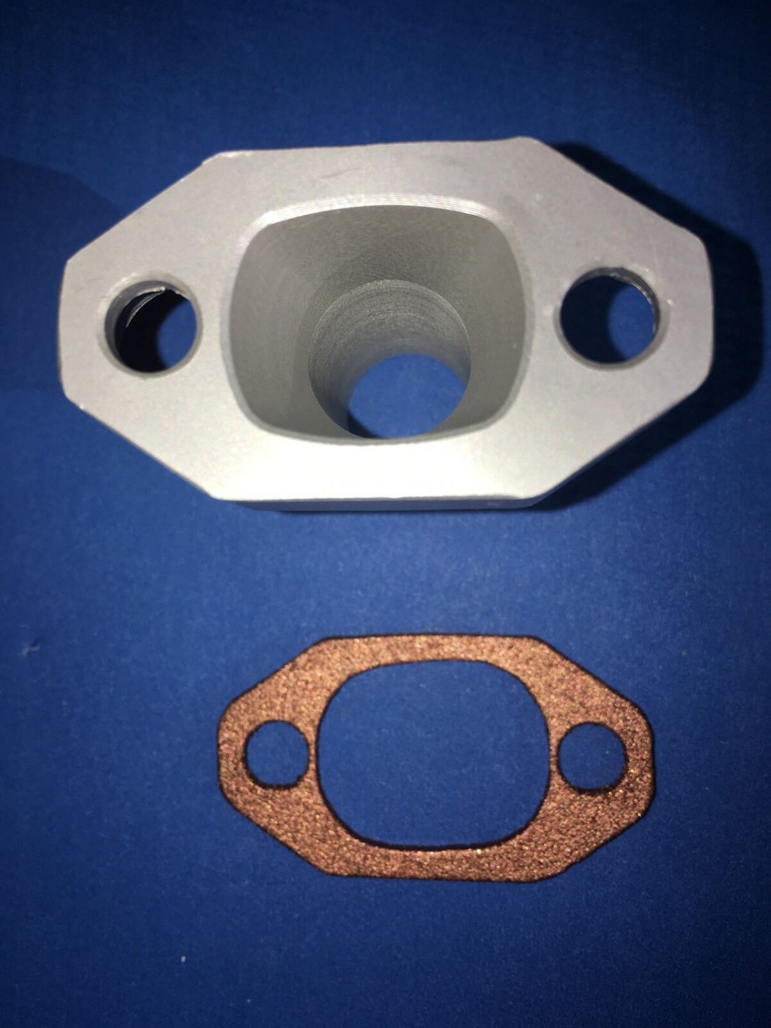 CNC Air Intake Manifold 66cc 80CC Gas Motorized Bicycle With Copper