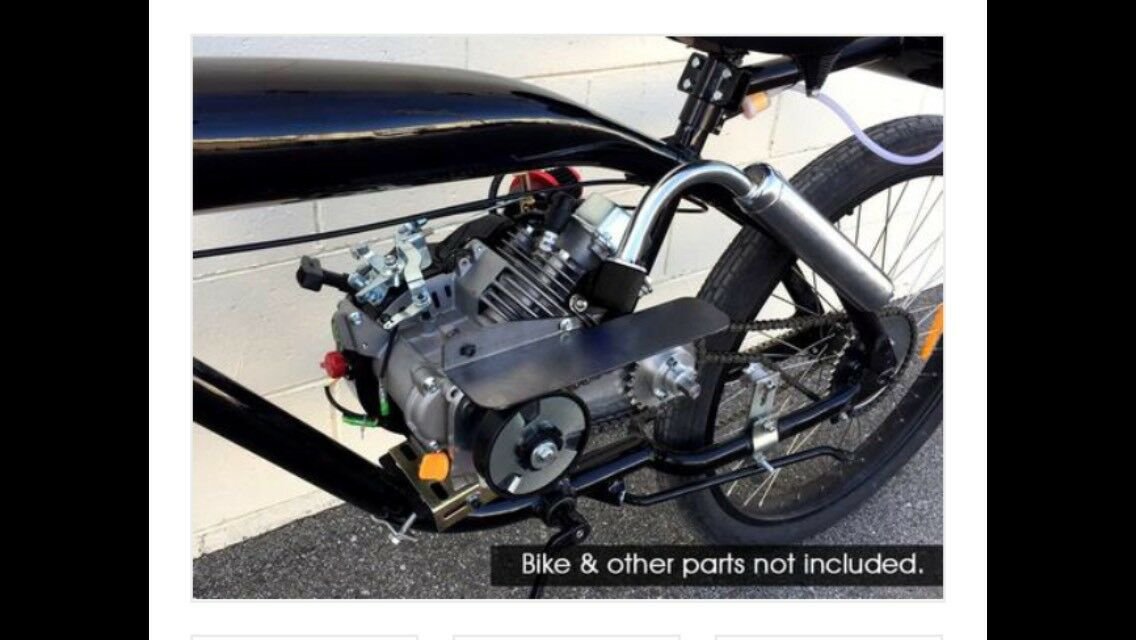 4Stroke 79cc Transmission Motorized Bicycle For Predator Engine