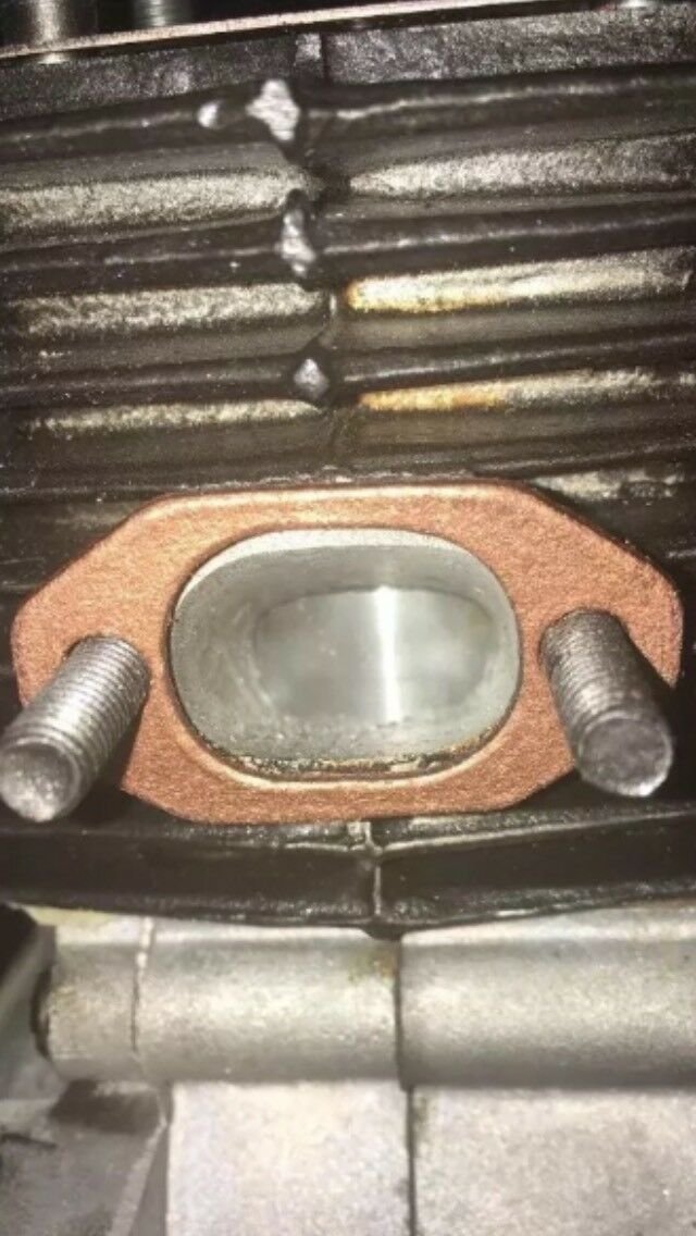 **2PACK** Motorized Bicycle Muffler Exhaust gaskets, PortMatched