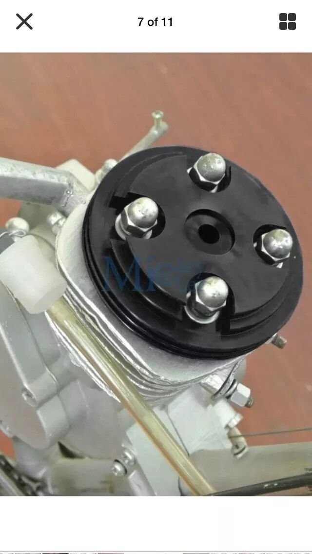 Cylinder Head 2 Stroke ENGINE High Compression HighPerformance Racing