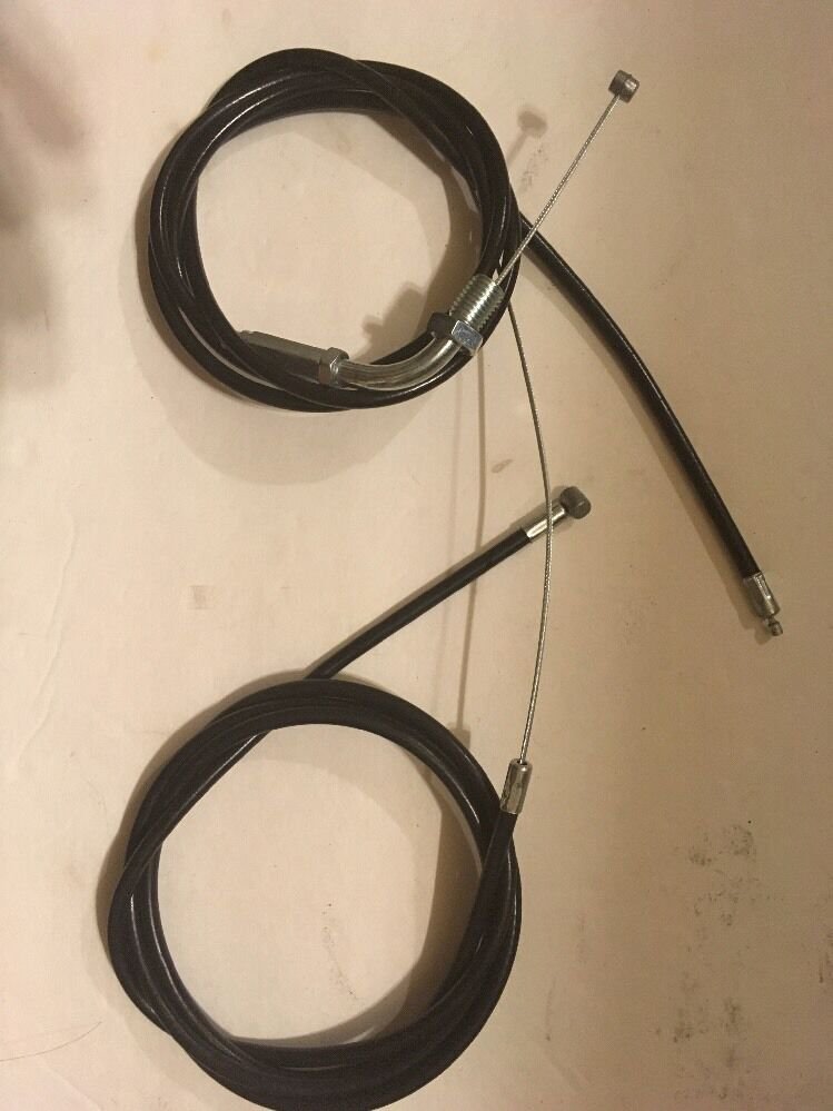 Throttle Cable & Clutch Cable 49cc 66cc 80cc Engine Motorized Bicycle Bike