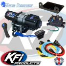 Kfi 4500Lb UTV Winch Set And Mounting Kit Fits Polaris 800 Ranger Midsize 13-14